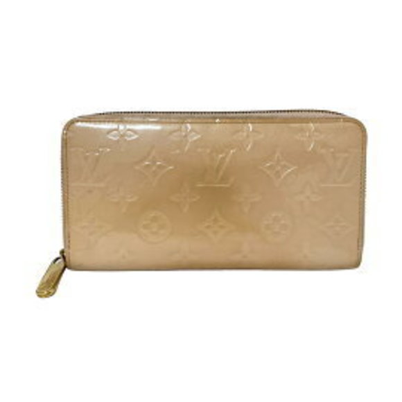 Louis Vuitton Zippy Wallet Long Brown Tan Leather - Picture 1 of 9